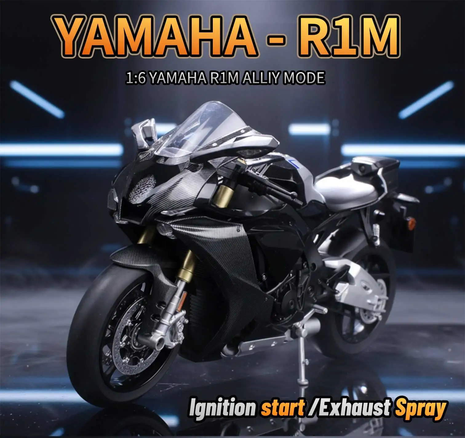 

Для модели мотоцикла YAMAHA YZF-R6 в масштабе 1:6, литая под давлением металлическая модель с пластиковыми деталями, мотоцикл 2020, фары и форсунки