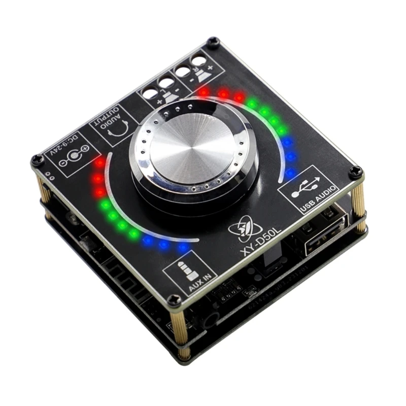 

Digital Power Amplifiers Board 50Wx2 Stereo Power XY~D50L Sound Amplifiers Wide Compatibility