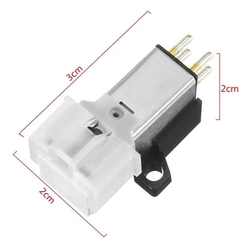 3 قطعة AT3600L قلم إبرة مغناطيسي ديناميكي لمشغل سجلات الفونوغراف الدوار