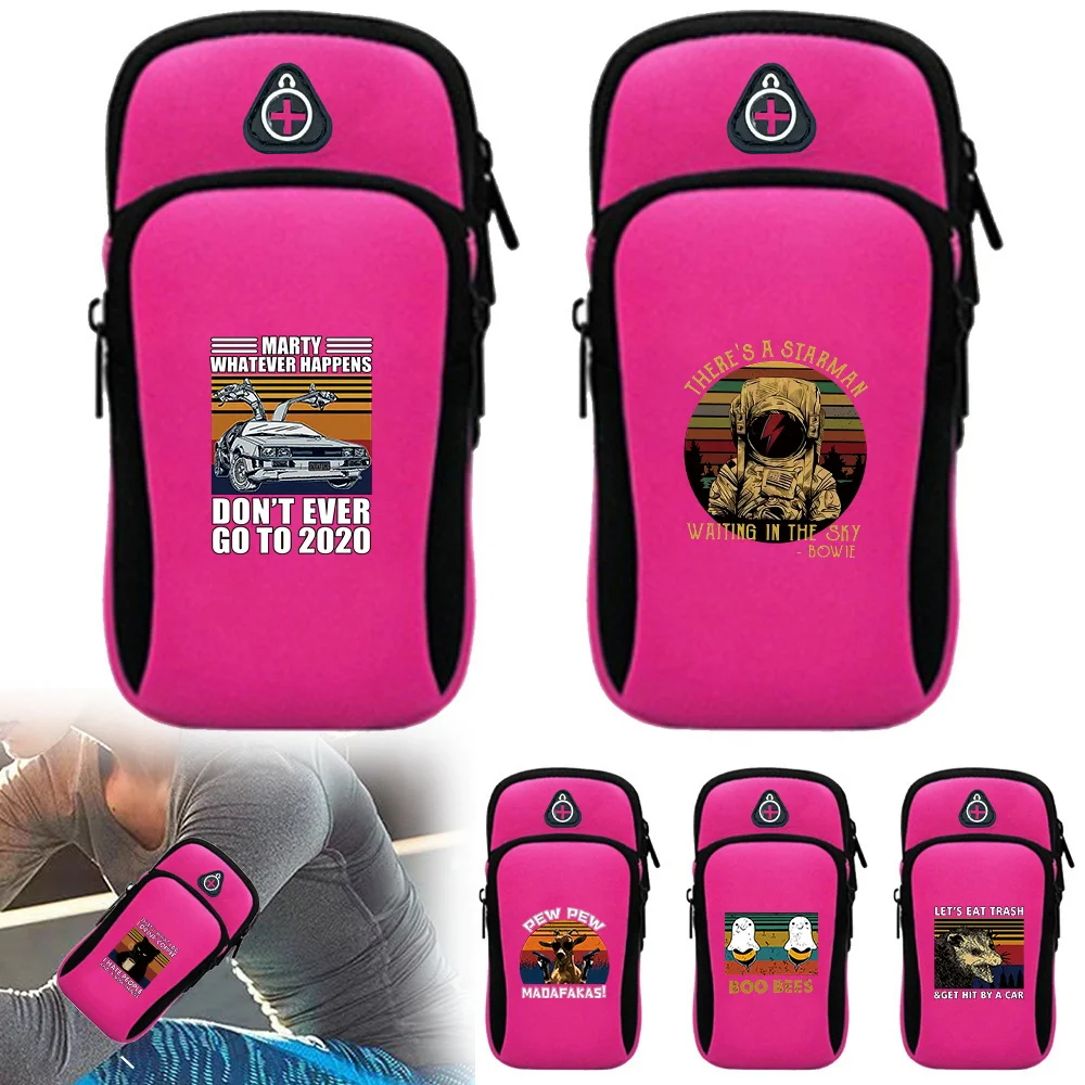 Sports Phone Armband Pew Series Running Mobile Phone Arm Bag Running Jogging Mobile Phone Protective Bags Sundries Storage Bag