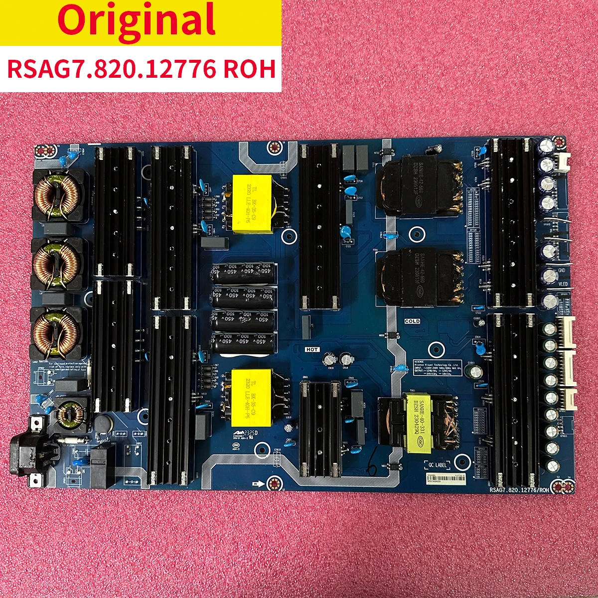 Original power board for LCD TV RSAG7.820.12776 ROH TV repair parts