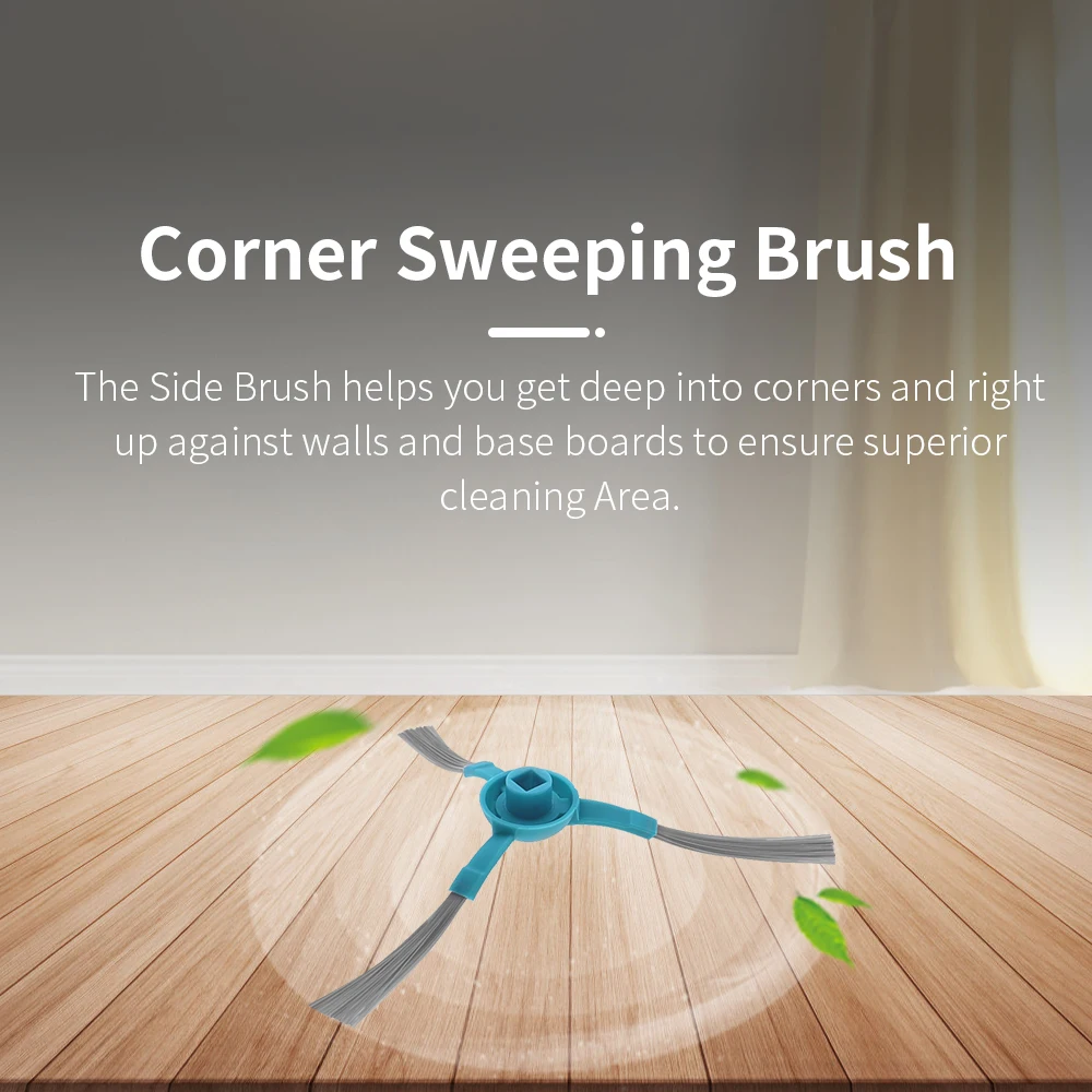 Escova lateral compatível com cocotec conga 3090 3290 3490 3690 4090 5090 6090 aspirador de pó escova de limpeza acessórios peças