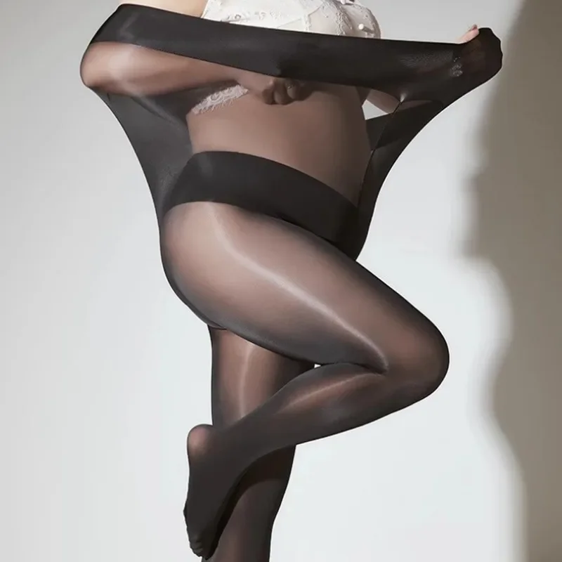 Plus Size Anti Hook Pantyhose Women Large Scale Extension Tights Lady Super Elastic Lightweight Panty Hose Female Nylon Leggings image 6