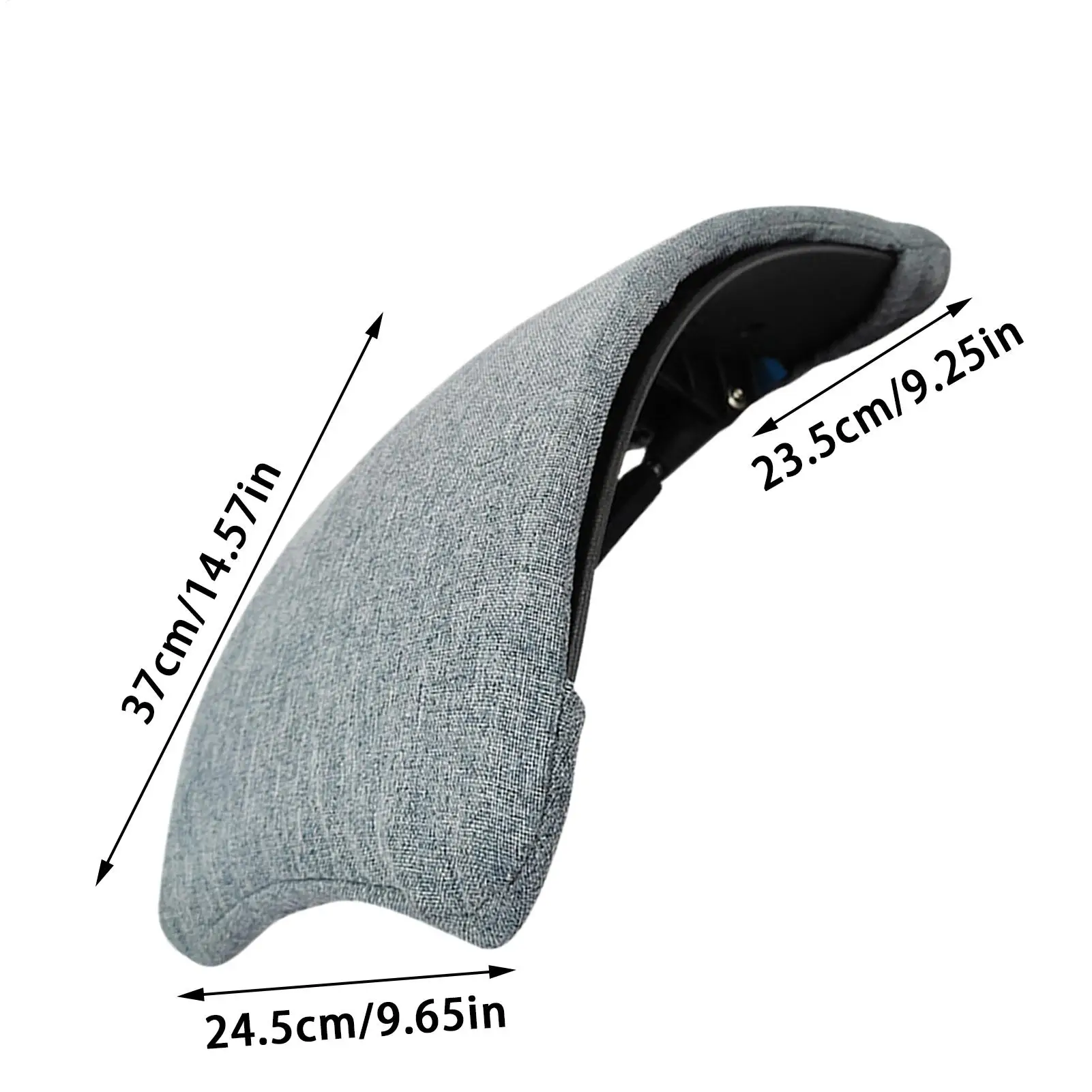 وسادة محمولة قابلة للتعديل، جهاز تكسير الظهر، لوح دعم قطني للنساء، محاذاة المنزل، السفر، اليوغا، اللياقة البدنية