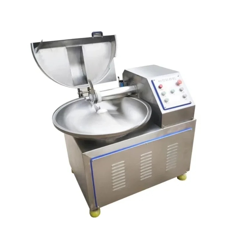 Commercial High Speed Meat Emulsifying Cutter Meatball Sausage Stuffing Chopper