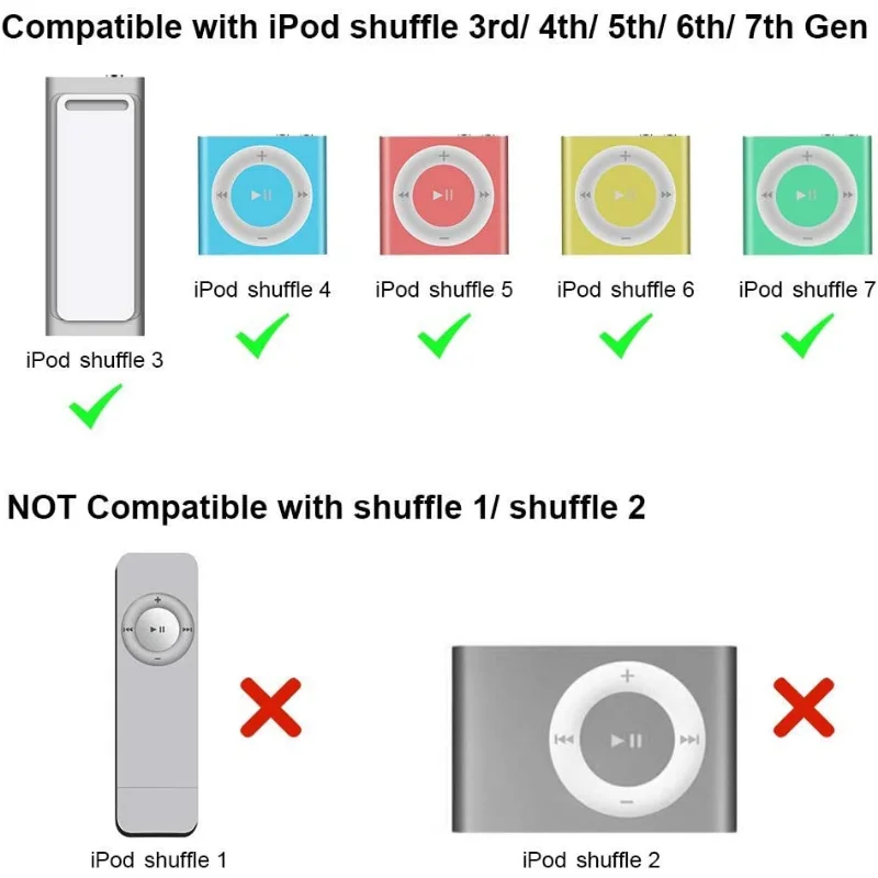 MP3 ładowanie 3.5mm Jack/wtyczka do ładowarka USB synchronizuj dane kabel przesyłowy kompatybilne z IPod Shuffle 3. 4. 5. 6. 7th Gen.