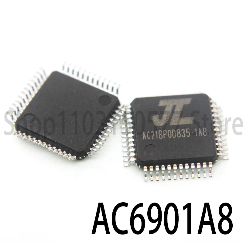 1piece AC6901A8 silk screen 1A8 supports USB Bluetooth function and MP3 audio file decoding