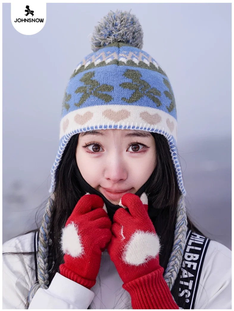 

John Snow 2025 Unisex Ski Hat Waterproof Windproof Insulated Winter Beanie for Skiing Snowboarding & Outdoor Activities