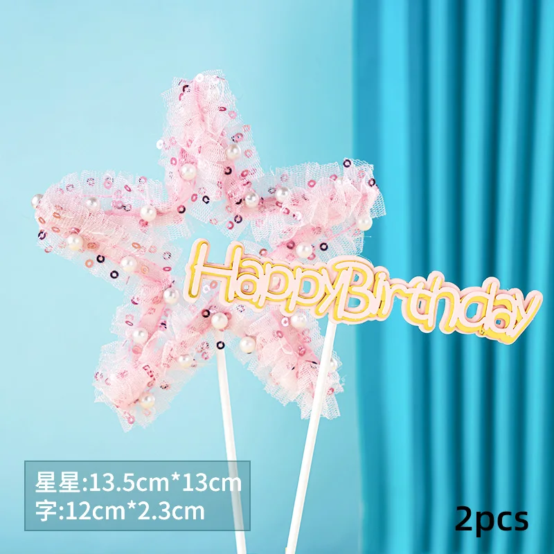 Prinzessin-Kuchenaufsatz, alles Gute zum Geburtstag, Schloss, Prinz, Kuchendekoration für Kinder, Mädchen-Geburtstag, Partyzubehör, Märchenthema, Kuchen – Detail 20