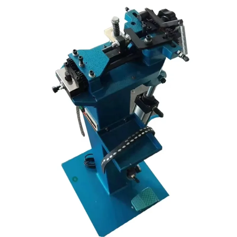 Hot Selling YH-36 Leather Belt Looping Buckle Stapling Nailing Machine Leather Belt Making Machinery