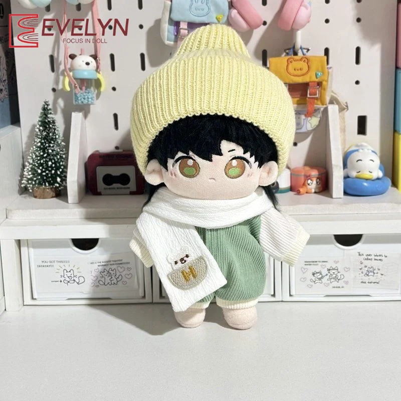 إيفلين لطيف ملابس دمى وشاح الزي اكسسوارات ل 20 سنتيمتر الحب والمساحة العميقة الدائمة الموقف أفخم دمية المعبود #3