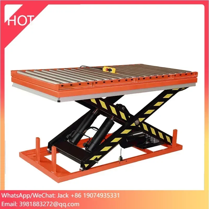 

CE Certified HIW100 HIW200 Single Scissor Lift Table For Warehouse