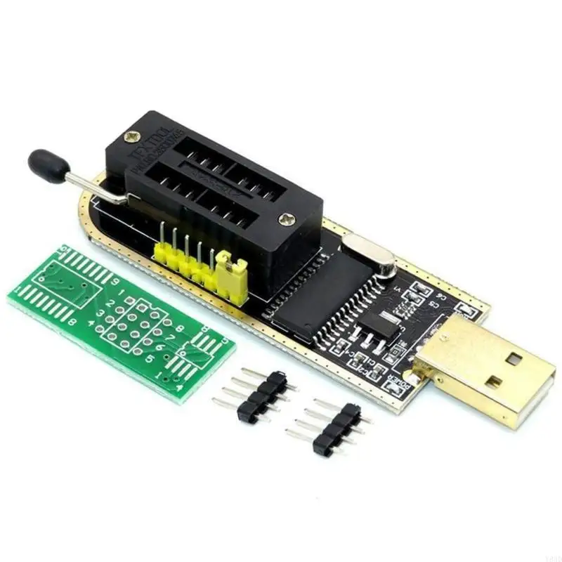 Y8AD CH341A 24 25 Series SOIC8 SOP8 Test Clip EEPROM BIOS USB Programmer Module For EEPROM 93CXX 25CXX 24CXX