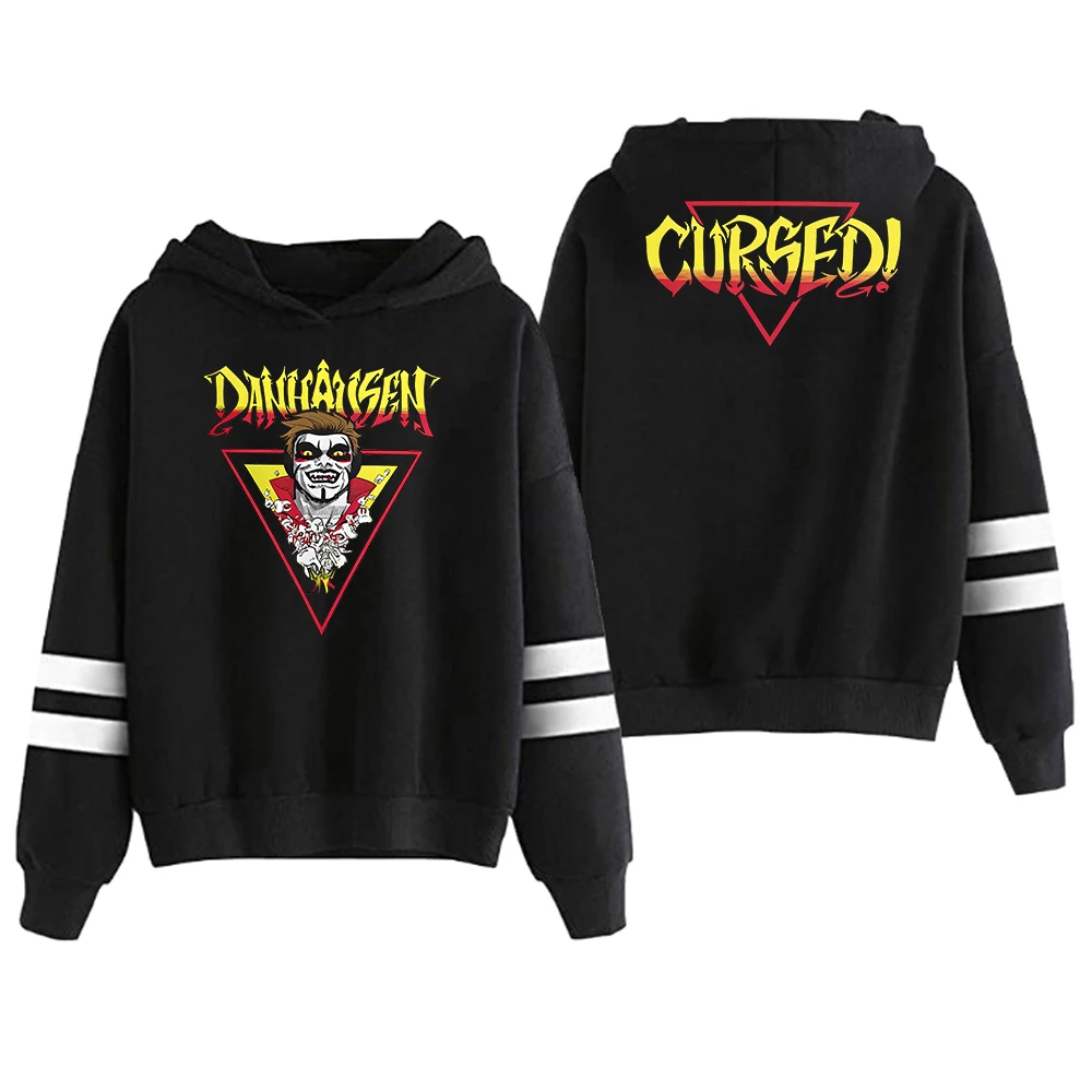 

Худи Danhausen Cursed, забавная мужская толстовка с капюшоном в стиле Harajuku, унисекс, уличная одежда, флисовый пуловер, свитшот