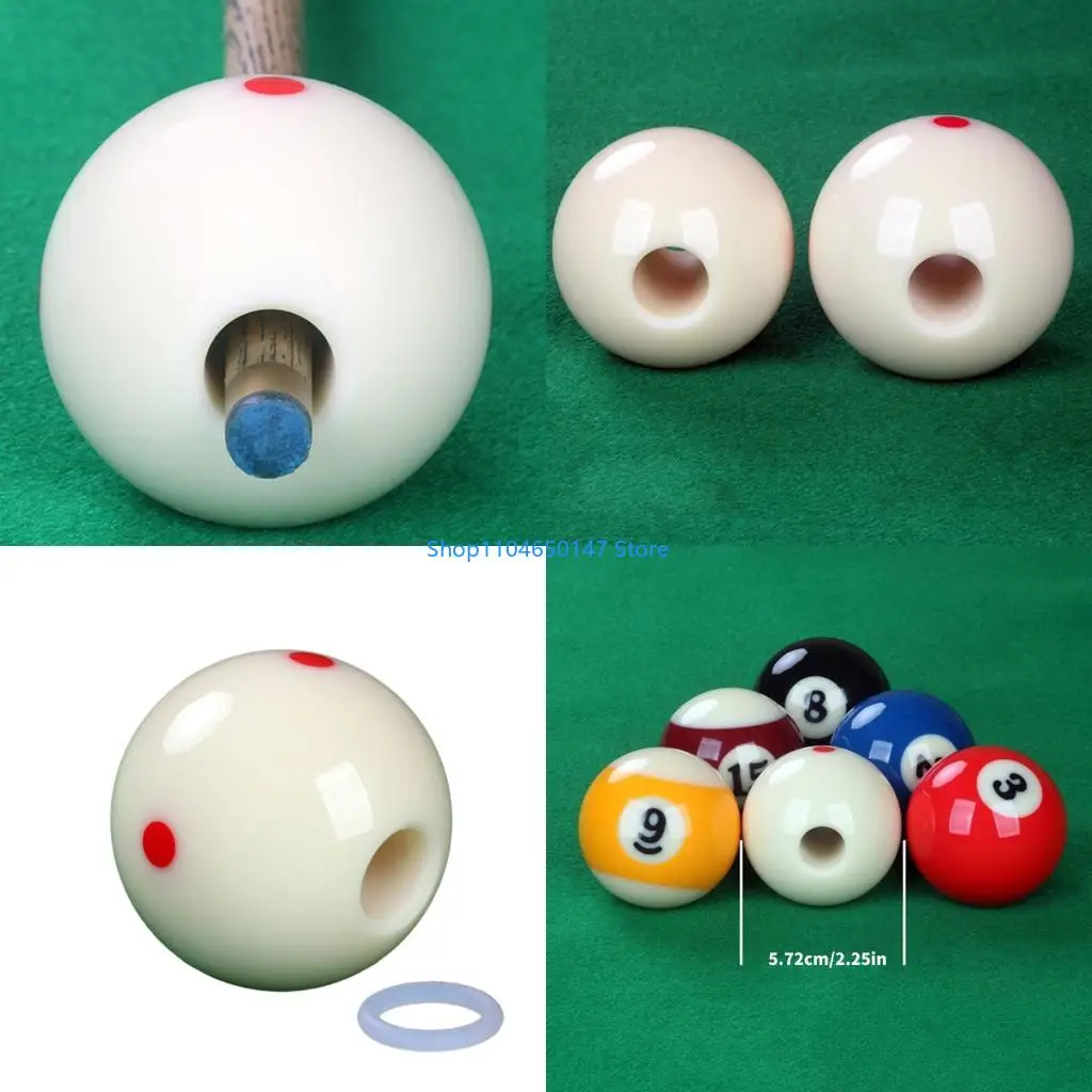 

Портативные бильярды Cue Ball с Hole Snooker Training Ball Acting Helper Helper