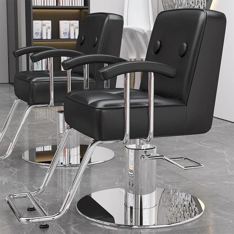 Unique Design Barber Chairs Exquisite Glamour Premium Creative Salon Chairs European Trendy Silla Para Lashista Salon Furniture