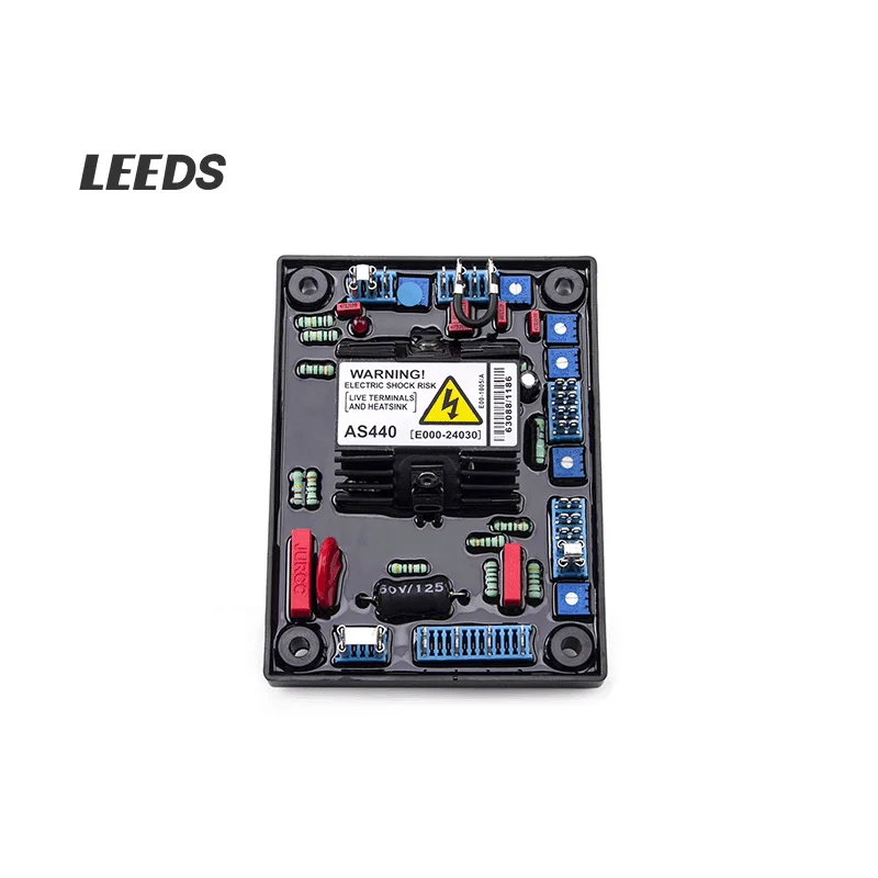 

Red AS440 AVR Automatic Voltage Regulator Stabilizer Control Panel Compatible With Generator Brushless Alternator Parts