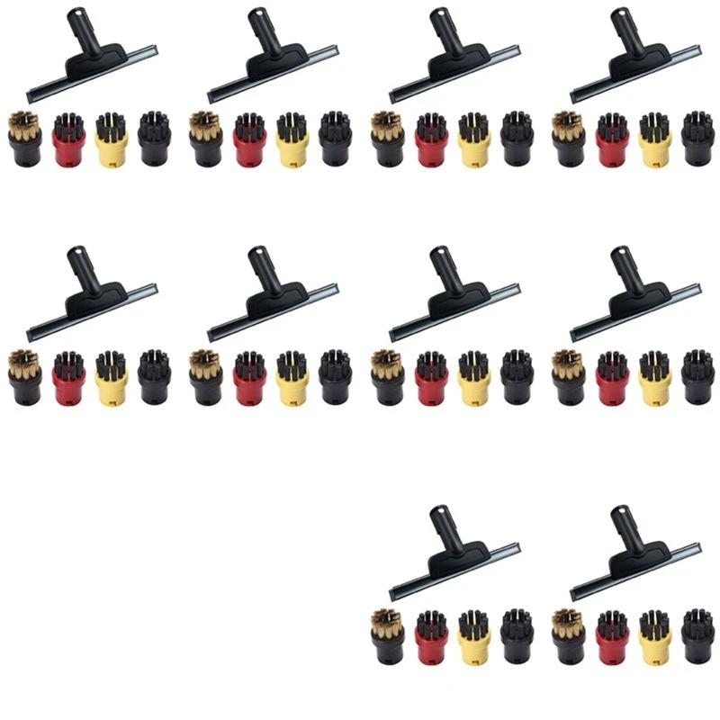 L65A-10X For Karcher SC2 SC3 SC4 CTK10 CTK20 Window Nozzle Scraper Round Brush For Steam Cleaner Mirrors Moisture,Clean Slit