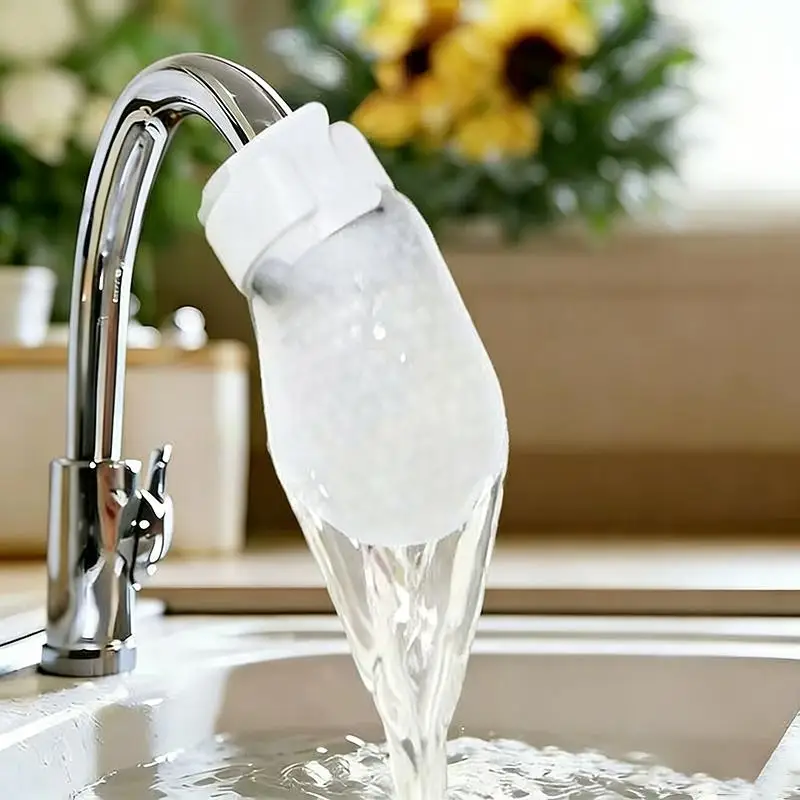 Disposable Faucet Filter Cotton Bag Kit Universal Water Tap Filtration Sock For Kitchen Bathroom Faucet Accessories