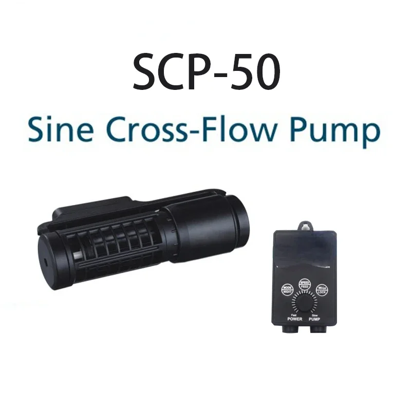 

new SCP-50 ECP-50 WIFI wave pump circulation pump 12W 1500-5000L / H coral tank mini aquarium surfing pump for 8MM glass