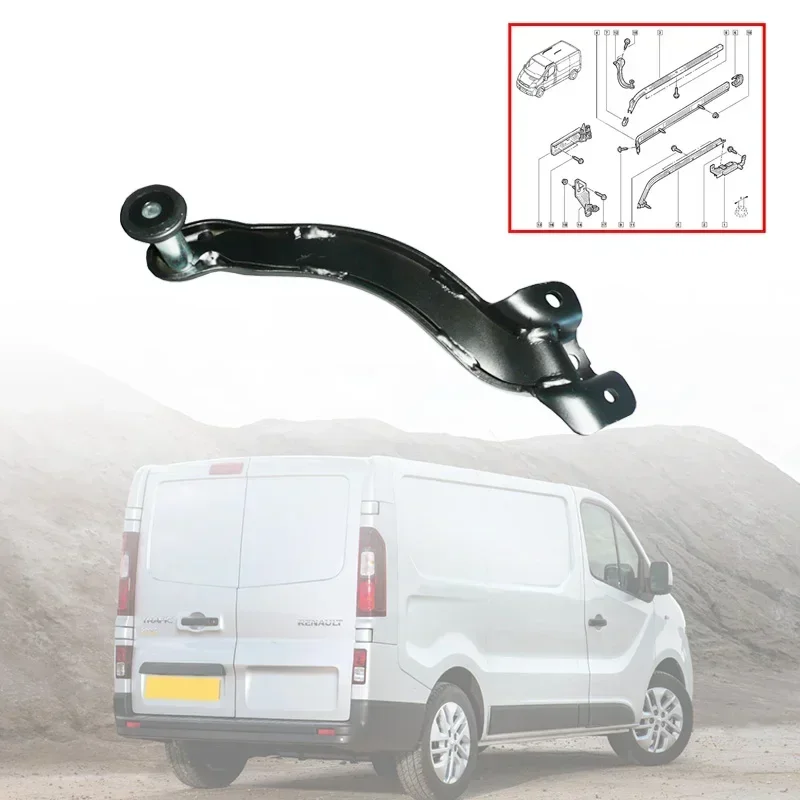 Side roller sliding door rail for Renault Trafic OPLE Vivaro NISSAN PRIMASTAR 7700312370 7700312971