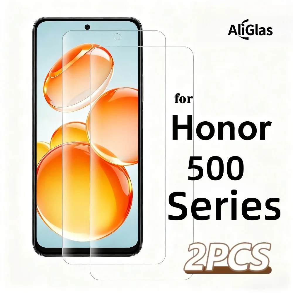 

2 шт. закаленная пленка для Honor 500 Pro, защитная пленка из закаленного стекла для Honor 500 серии 9H, прозрачная, прозрачная, против царапин