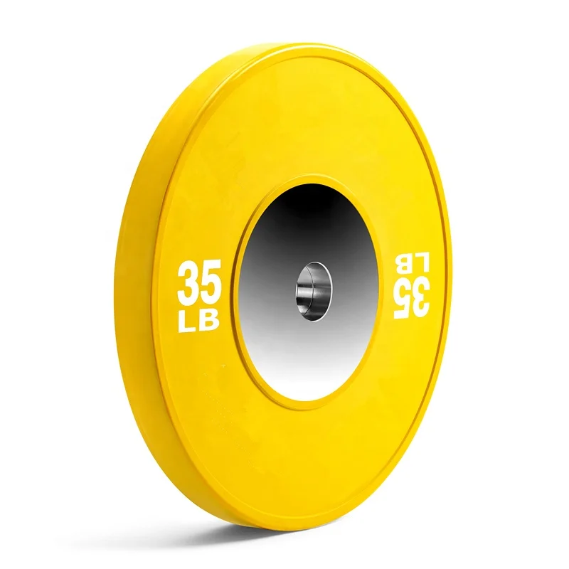 gym-weightlifting-barbell-discs-5~25kg-colorful-competition-bumper-plate-rubber-stainless-steel-non-toxicpromote-sales