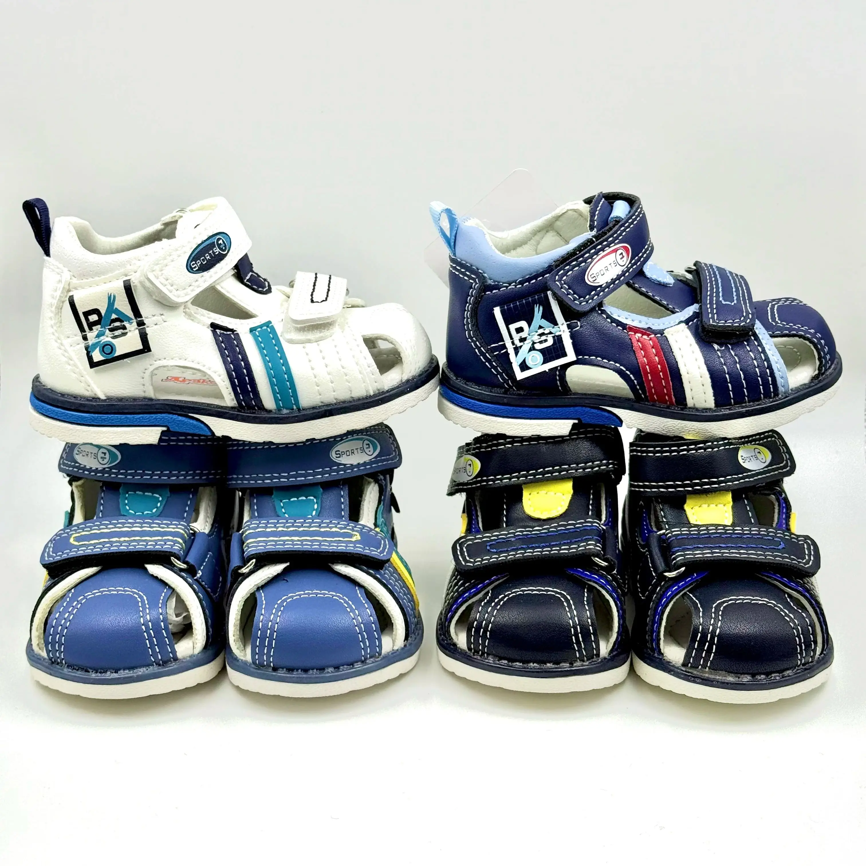 Summer New Sandals Boys Shoes Children Beach Shoes Non-Slip Closed Toe baby Sandals