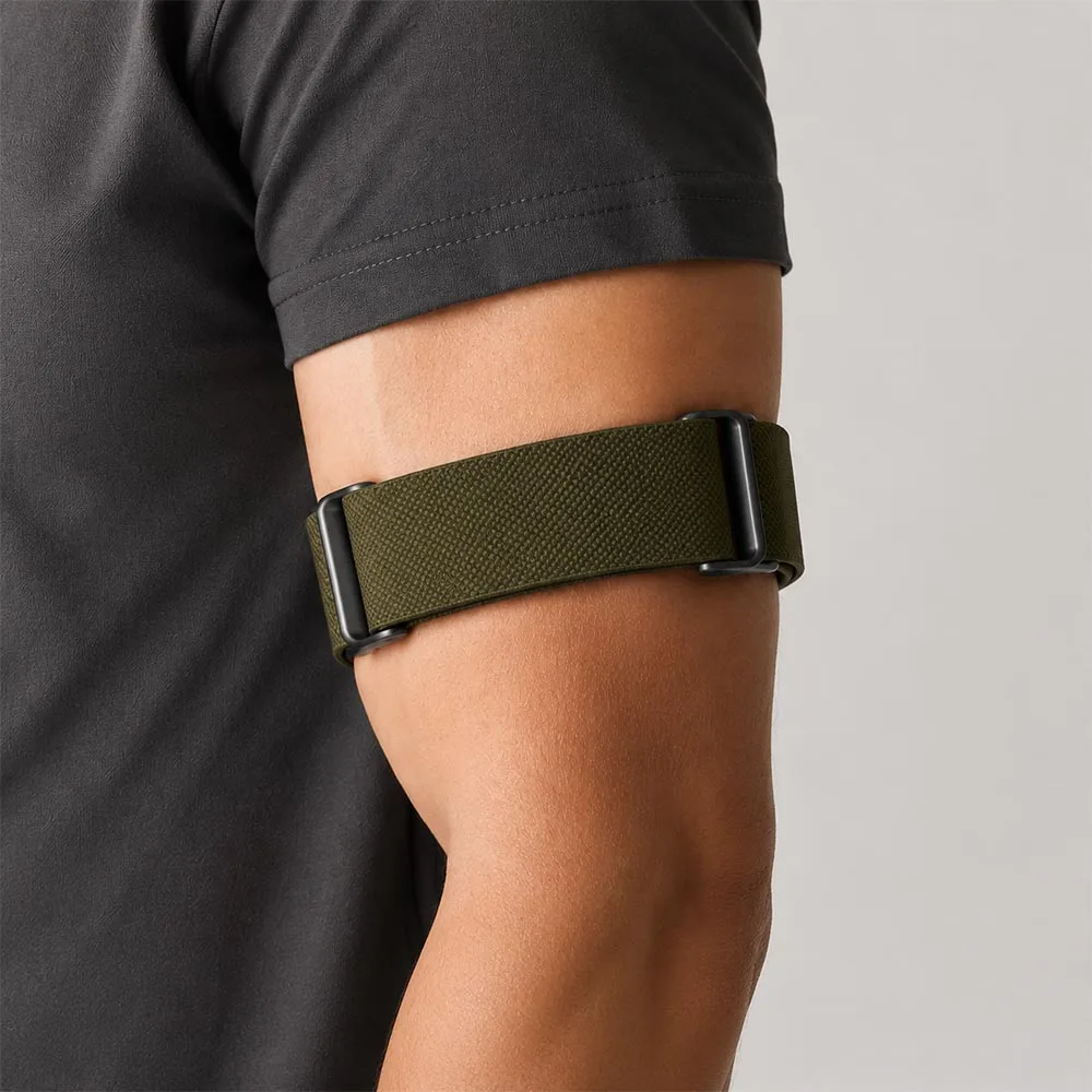 1–2 Stück Nylonband für Google Fitbit Air Strap Biceps Strap Fitness Tracker Ersatzband, verstellbar für Google Fitbit Air Band – Detail 6