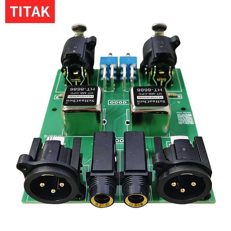 

Двухканальный пассивный блок-гаситель помех XLR/TS/TRS для аудиооборудования RCA, изолятор земляных петель, фильтр шумов для различных аудиосистем