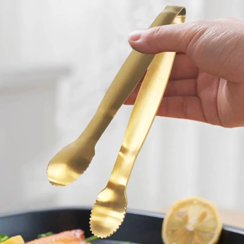 Food Tongs Stainless Steel Utility Tongs For Cooking Multipurpose Kitchen Utensils For Cooking Turning Serving Buffet Daily