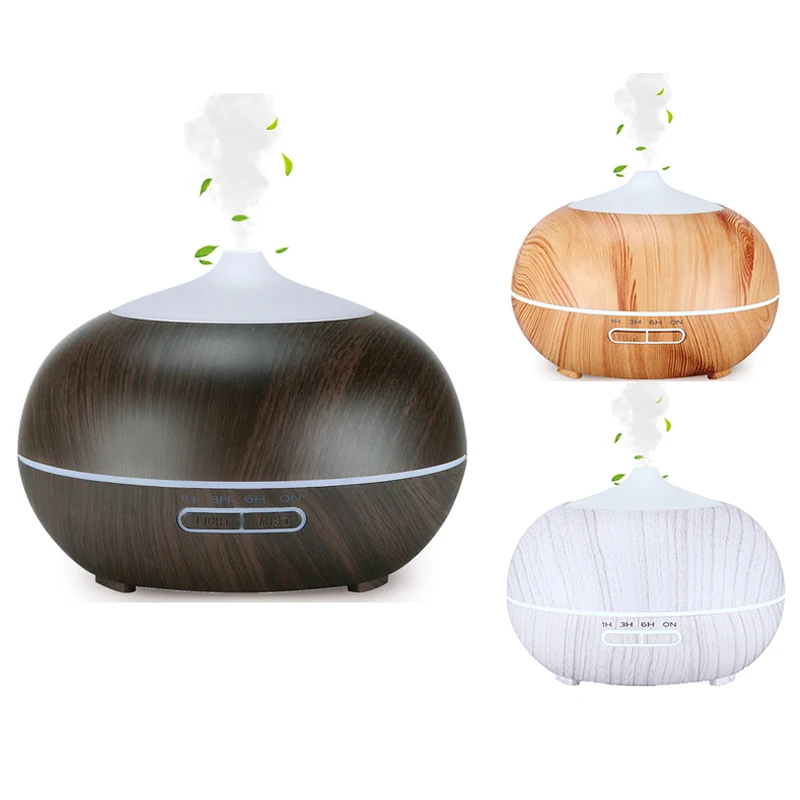 

400ML Essential Oil Diffusers Ultrasonic Auto-Off,7 Color Lights UK Plug