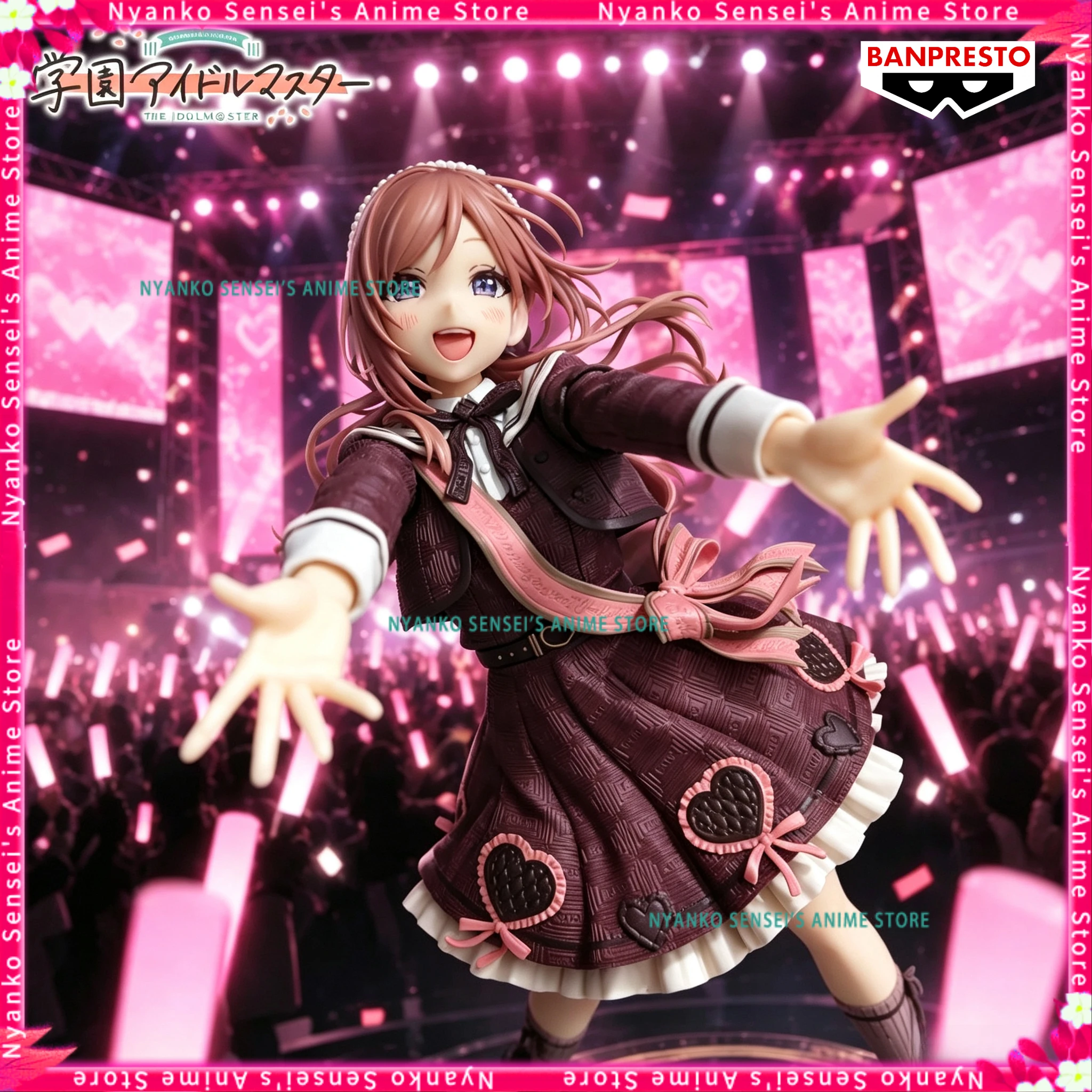 In Stock Banpresto ESPRESTO -Sweet Moment- Gakuen Idolmaster Rinami Himesaki Prize Figure Anime Model Toy Doll Gift Collectibles