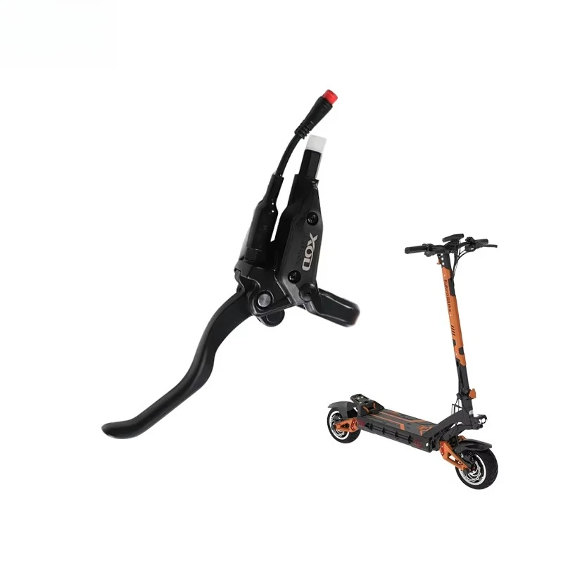New Image G3Pro Electric Scooter Factory Price Brake Sets Kukirin Front Hydraulic Brake Kit Right Brake Lever Plastic Material
