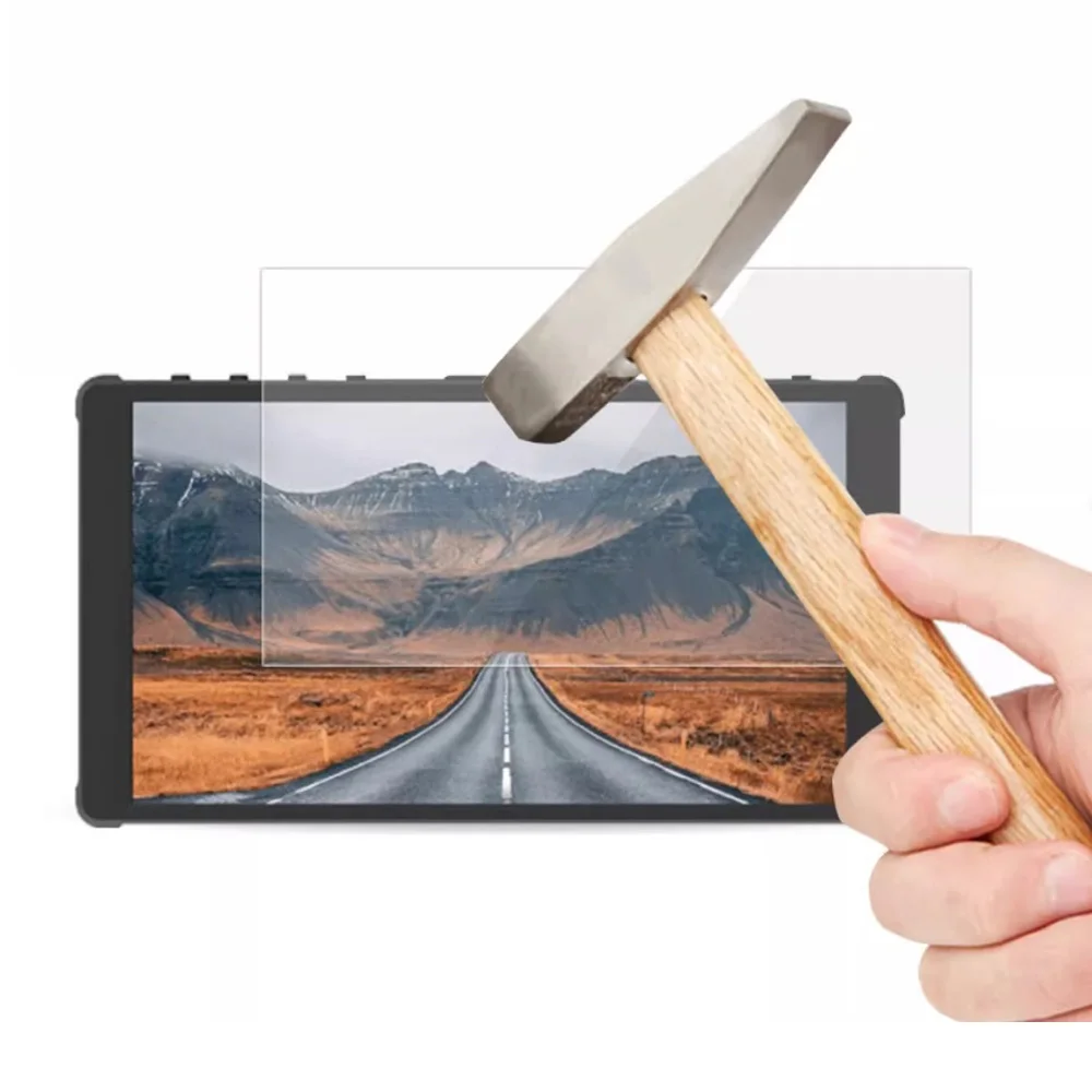 Protector de pantalla Premium a prueba de arañazos, película de vidrio templado para Monitor de Portkeys PT5, PT5II, P6, PT52, PT6, BM7IIDS, 9H