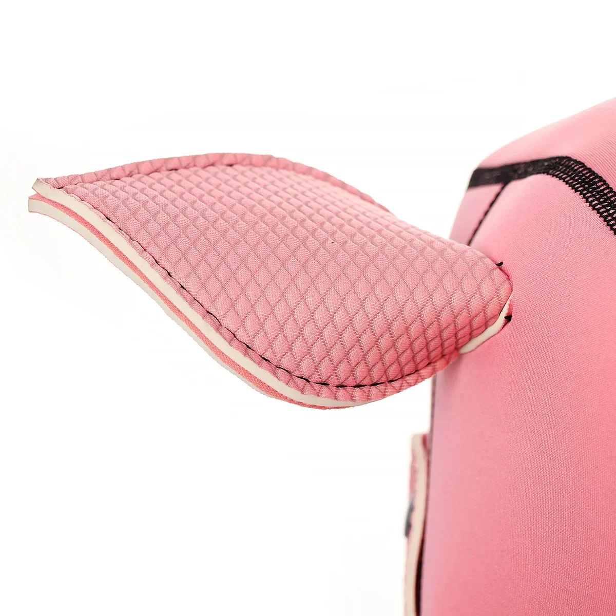 PU skórzane do odgrywania ról różowa świnia głowa świnia seksowne przebranie na karnawał maska ​​na całą głowę miękka wyściełana zdejmowane akcesoria do zabawek