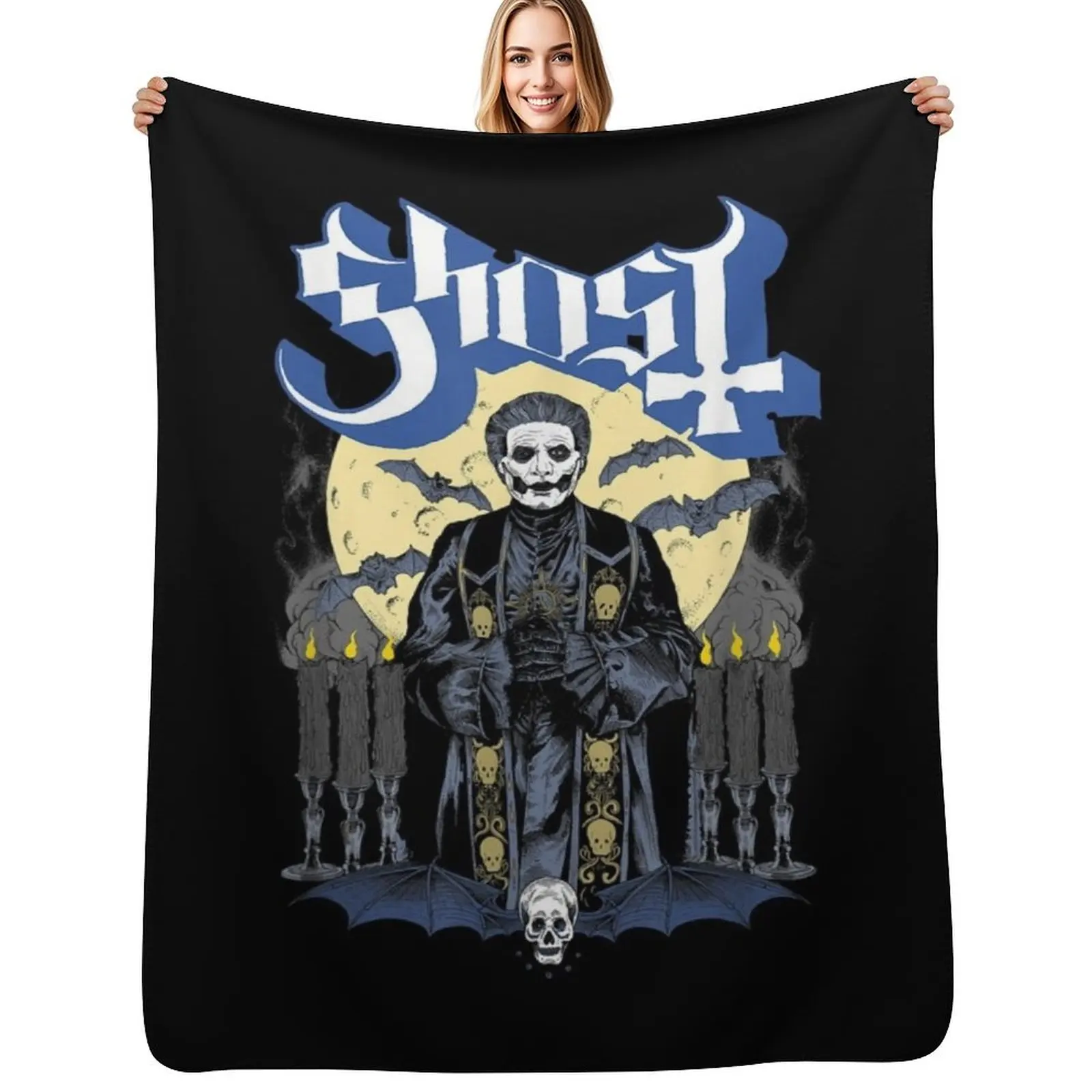 

Ghost - Impera Host Amazon Exclusive Throw Blanket For Sofa Thin sofa bed Tourist Furrys Blankets