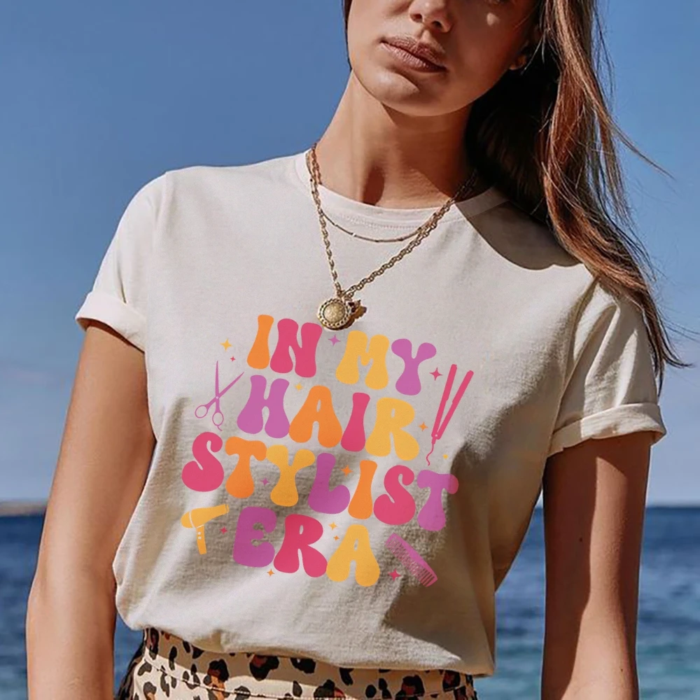 

In My Hair Stylist Era Shirt Hair Stylist Shirt For Hairdresser Hair Stylist Tee Hairstylist T-Shirt Hair Hustler Shirt