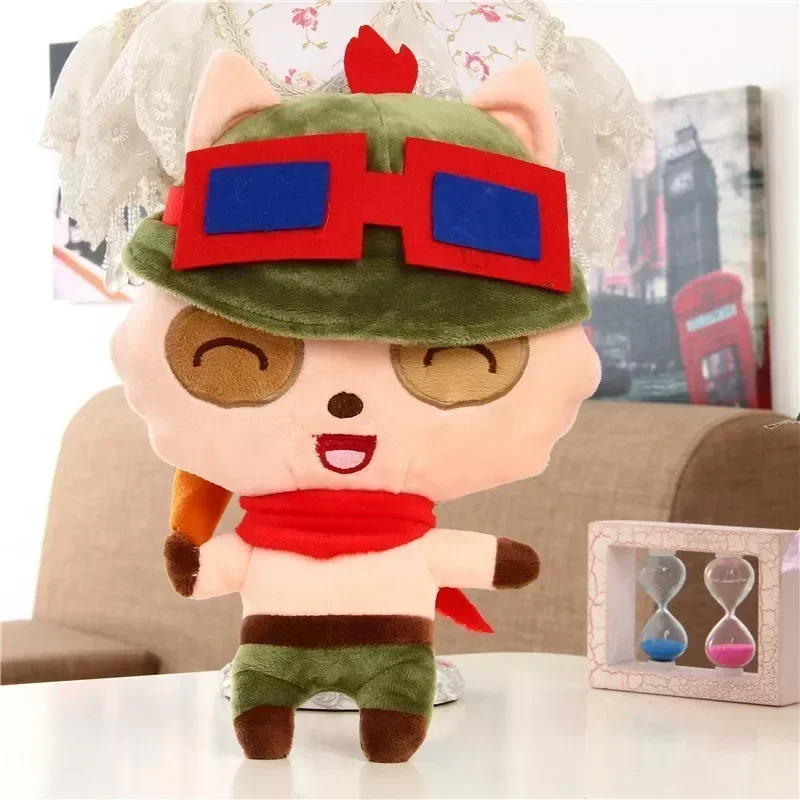 

50 см милая игра Teemo грибная мягкая плюшевая игрушка LOL онлайн игра герой кукла мягкий диван автомобильная подушка декор комнаты орнамент детский подарок
