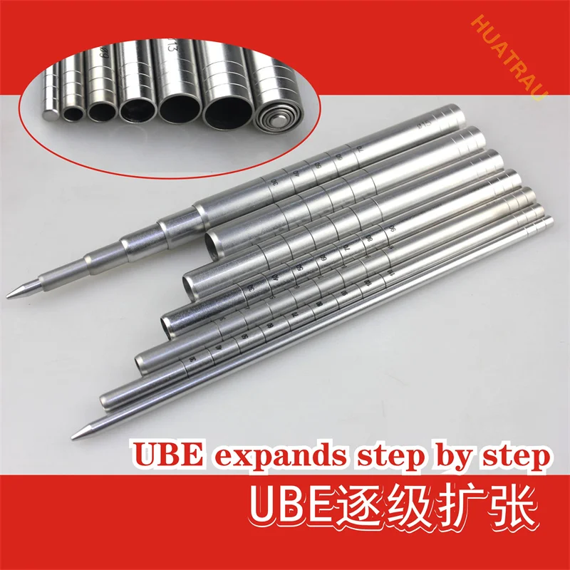 

UBE Step by Step Dilator Six Step Expansion Sleeve Vertebral Decompression Rod Orthopedic Spinal Minimally Invasive Dual Channel