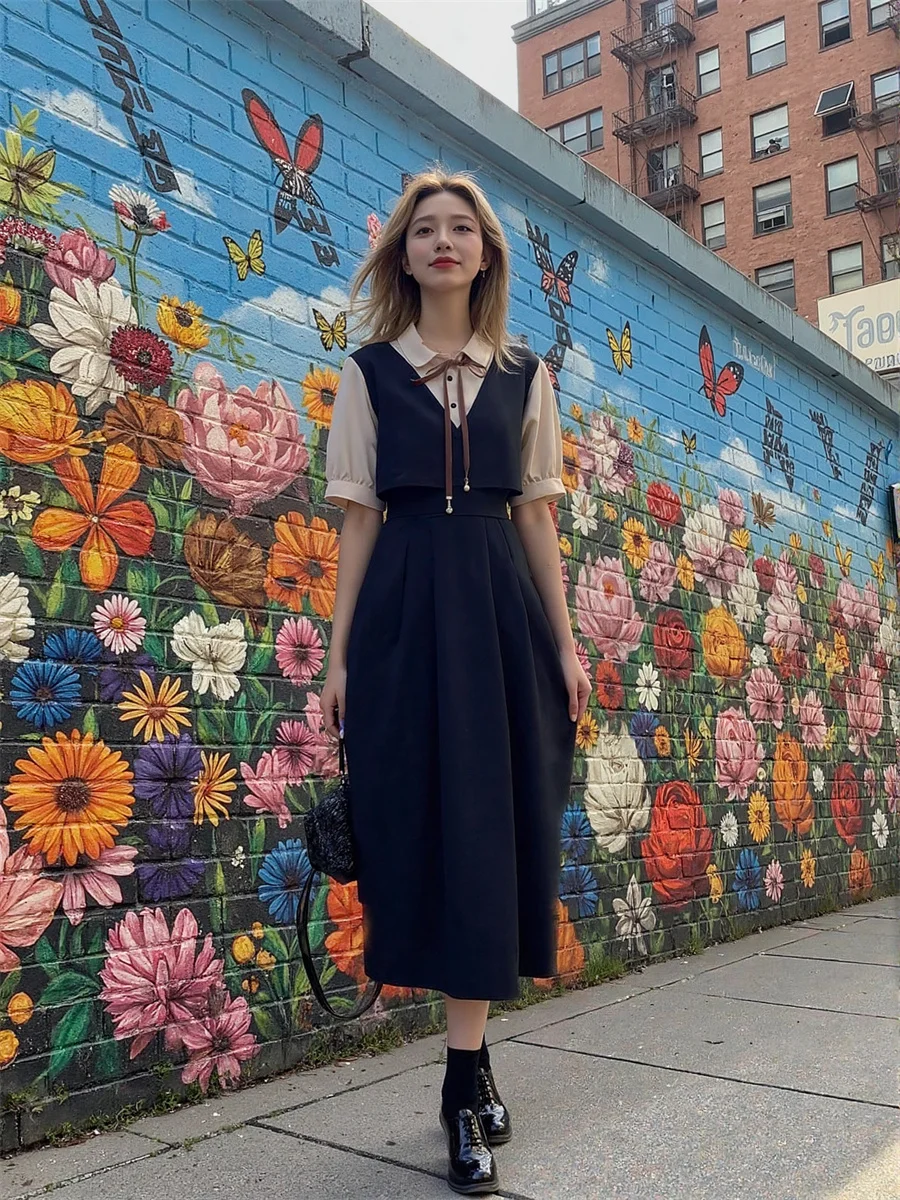 Abiti casual da donna A-Line Office Lady Khaki Spacco laterale Spacco alto Spacco diviso Ritaglio Hollow-Out Fori Sexy Hot