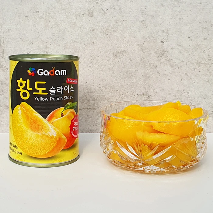 G담 Emperor Slice 425g X10Can / Peach Fruit Canned Host Dessert