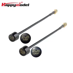 HappyModel 150mm 5.8GHz 2.5db Lollipop Omni Antenna FPV Antenna 5500-6000MHz RHCP LHCP SMA for RC FPV Racing Freestyle Drones VT