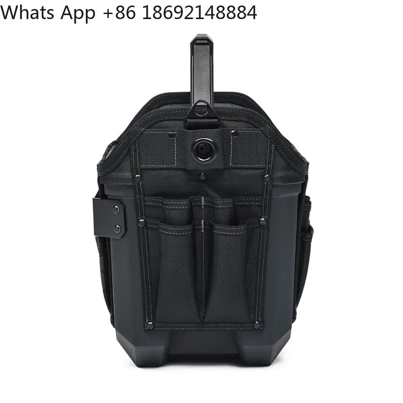 12-Inch hard bottom tool bag portable multi-purpose storage TB-CT-82-12