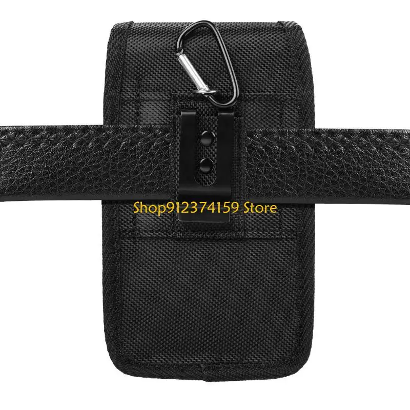 G5AE Practical Phone Holder Waist Bag With Secure Belt Attachment Travel Phone Case