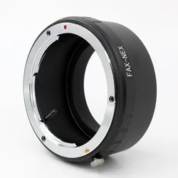 Fax-NEX Adapter For Old FUJIFILM FUJI Fujica X AX Film camera manual X-Fujinon lens to Sony E mount Camera A6000 A6300 A7 A9