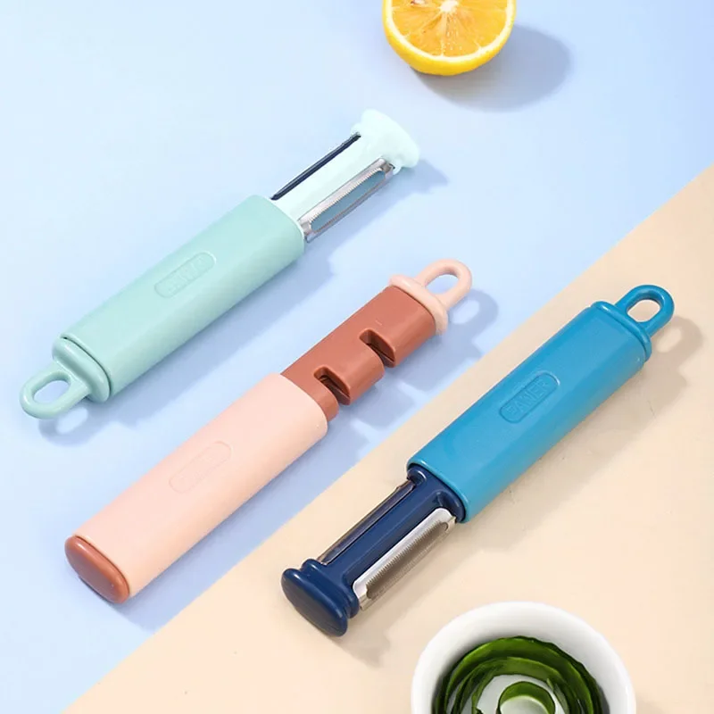 

Two-in-One Peeling Scraper Kitchen Double-Bit Grinding Scissors Sharpener Multi-Functional Peeling Peeler Kichen Accessories