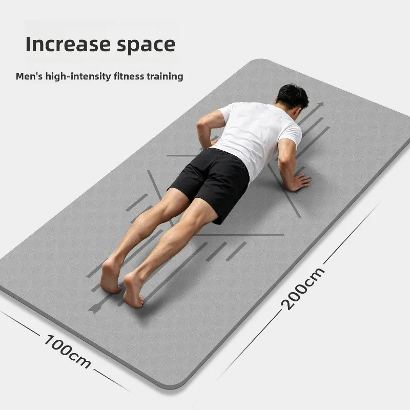 เสื่อโยคะขนาดใหญ่สำหรับผู้ชาย  - Ab Mat Crunch บทวิจารณ์และราคา