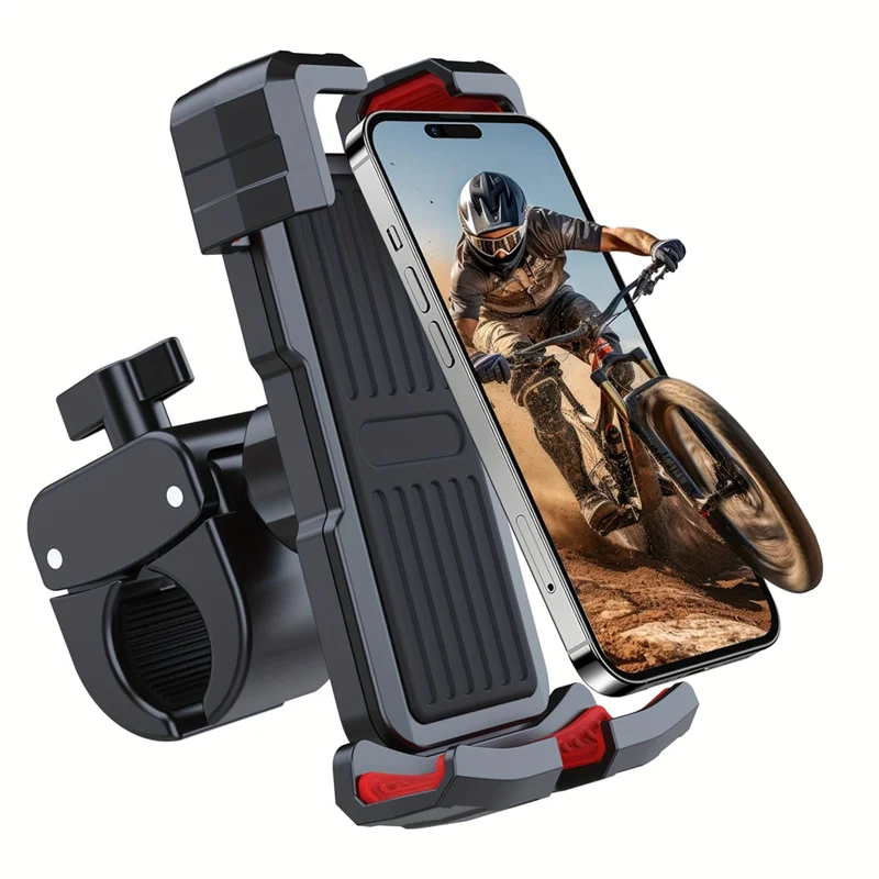 Handlebar Phone Clamp For Motorcycles Scooter Phone Clip Cell Holder Fits 4.7