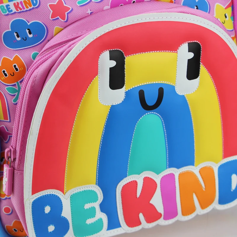 SMIGBANDAN-Cartable Original d'Australie pour Enfant, Sac à Bandoulière SR Kawaii, Matériel Arc-en-Ciel, Sacs de Modélisation, 14 Pouces, pour Bol de 3 à 7 Ans